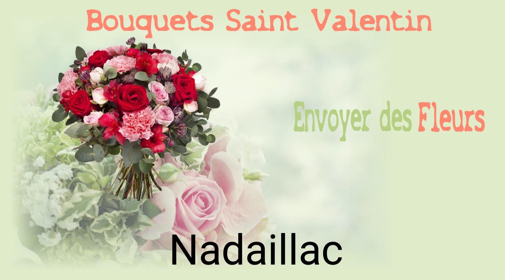 Roses de Saint-Valentin livrées à Nadaillac